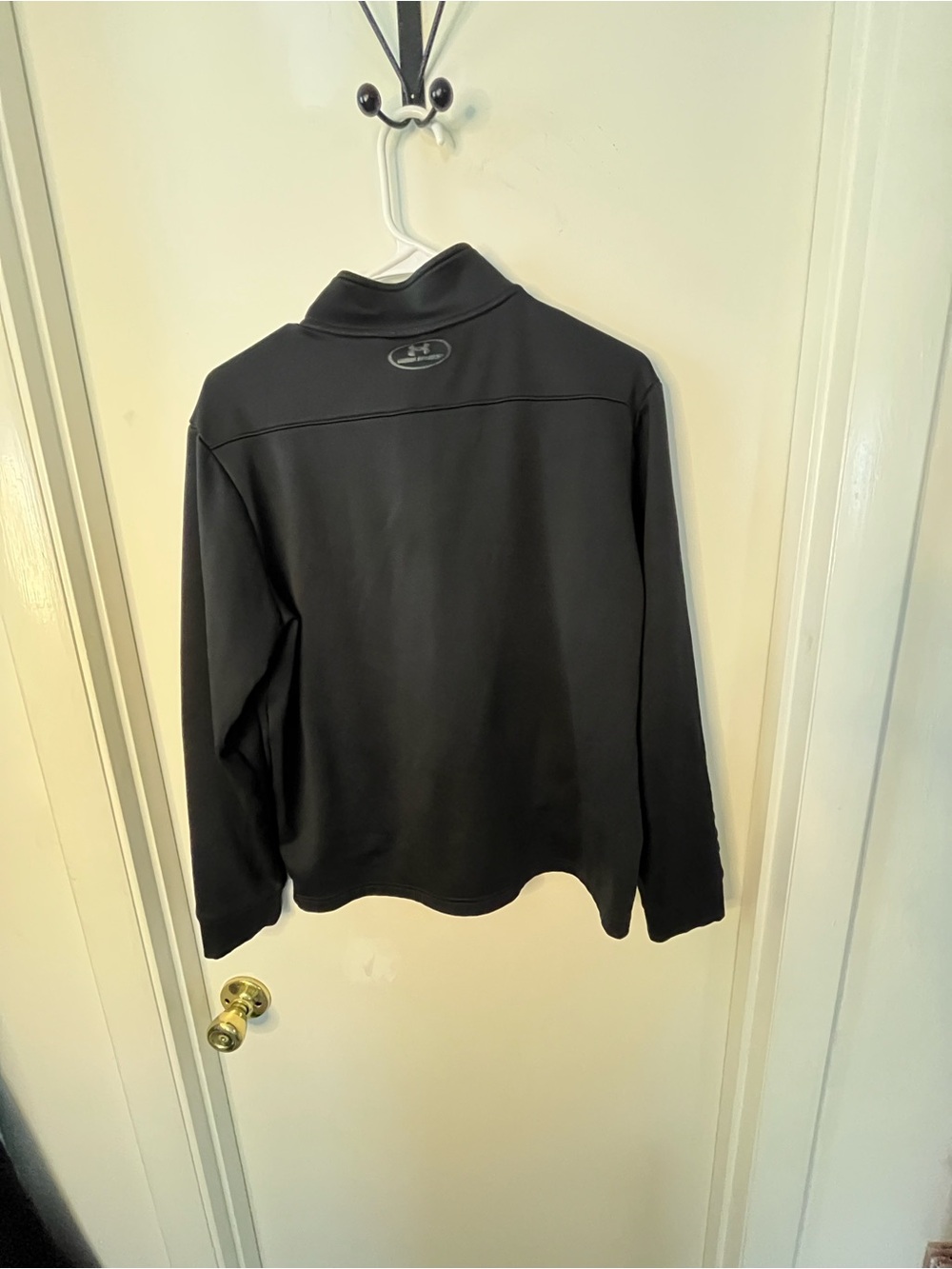 Under Armour Black Half-Zip Performance Pullover - Picture 3 of 5
